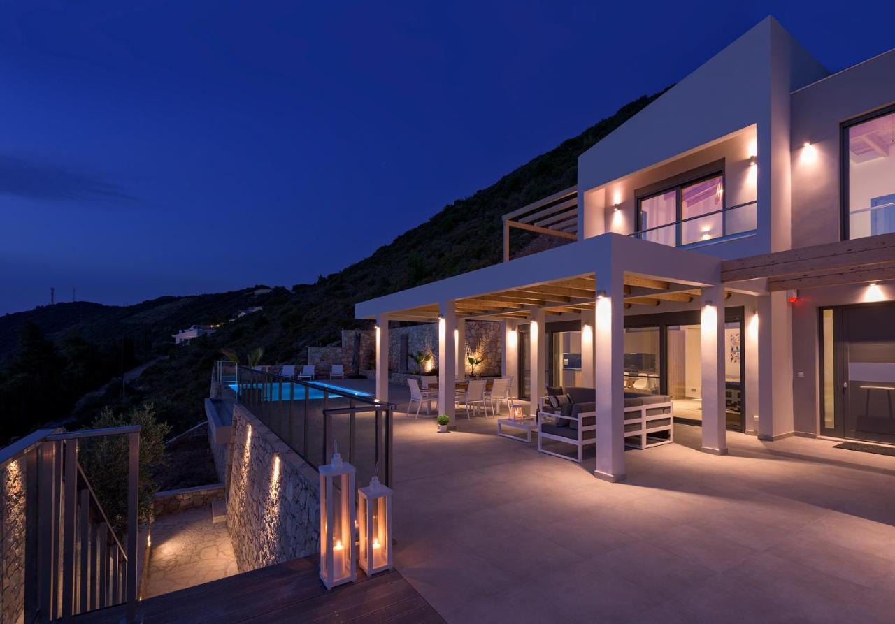 Kathisma Bay Villas - Luxury Villas- Villa Oceanos Kalamítsi Exterior foto