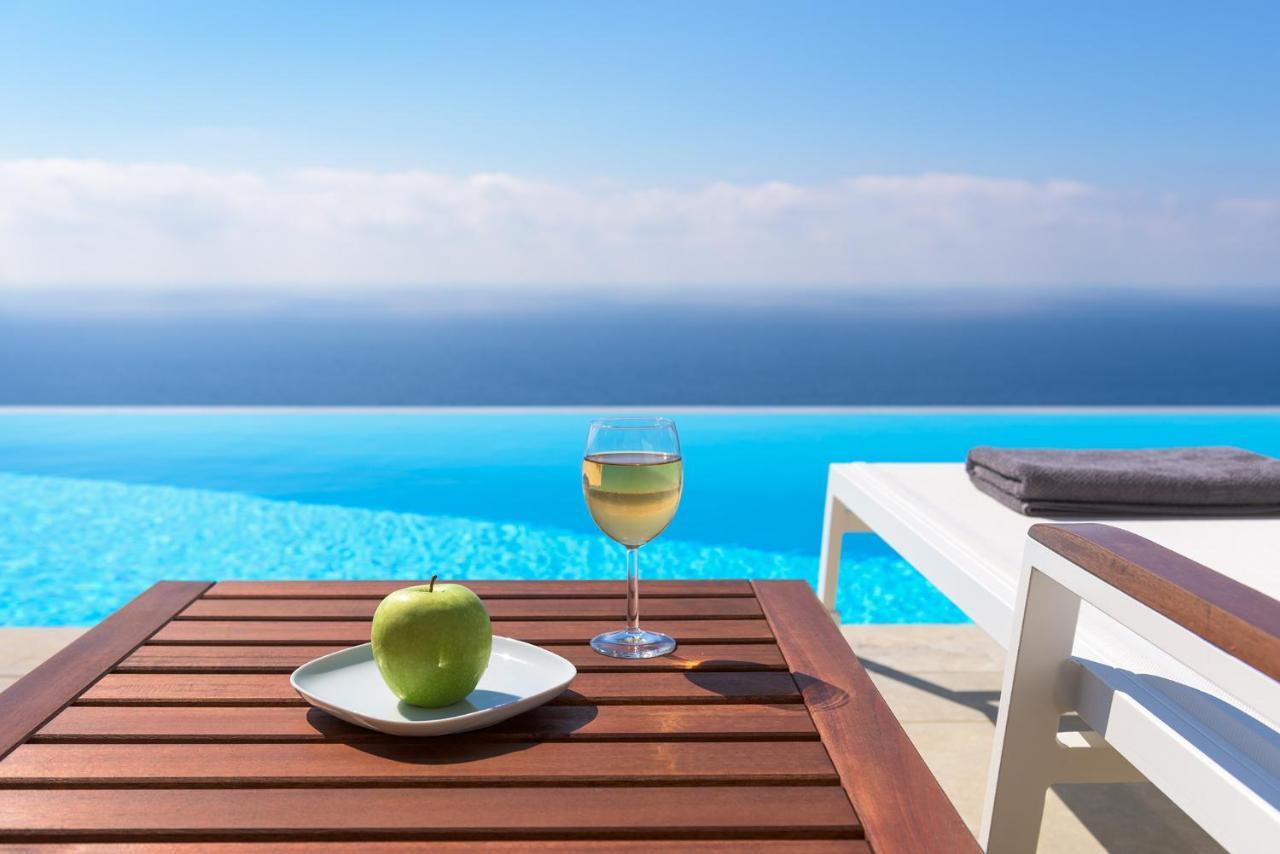 Kathisma Bay Villas - Luxury Villas- Villa Oceanos Kalamítsi Exterior foto