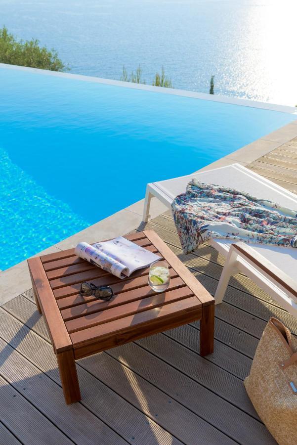 Kathisma Bay Villas - Luxury Villas- Villa Oceanos Kalamítsi Exterior foto