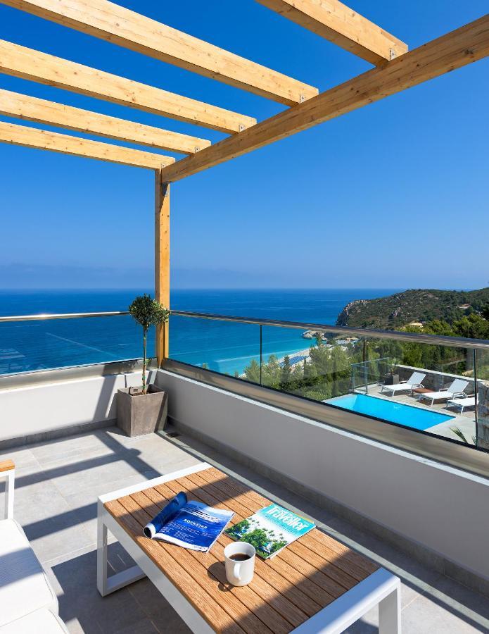 Kathisma Bay Villas - Luxury Villas- Villa Oceanos Kalamítsi Exterior foto